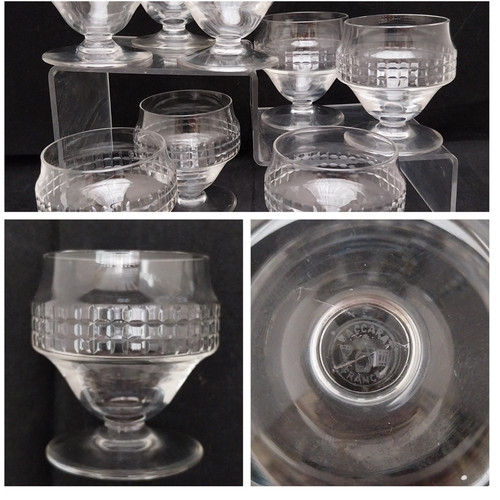Baccarat série 8 verres - -, de