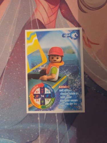 Playmobil carte voile antoine - carte,