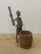 Statuette africaine en bronze