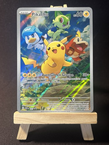 Carte pokémon pikachu svp - pokémon, 027