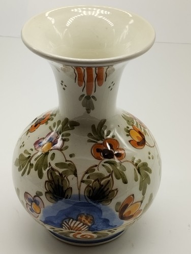 Vase vintage faïence - vase,