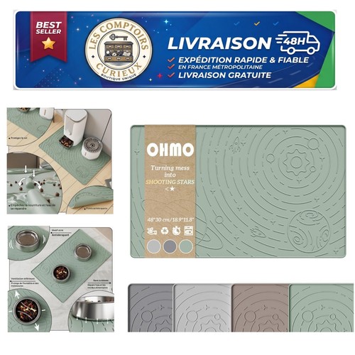 Ohmo tapis gamelle - tapis, et