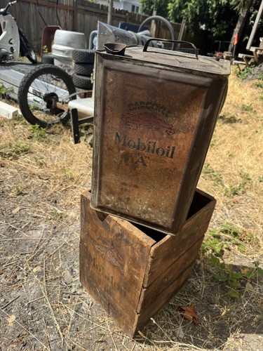 Vintage gargoyle mobiloil - vintage,