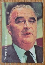 Georges Pompidou Very Rare Victoria 1973 Chocolate Chrome Sticker