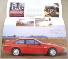 1986 LOTUS EXCEL SE Dépliant