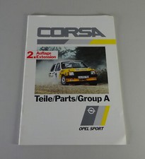 Parts catalogue/parts list