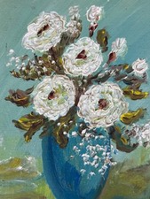 Tableau ancien bouquet de