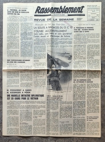 Journal ancien rassemblement - journal,