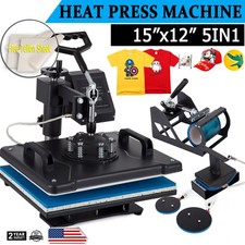 5 In 1 Heat Press Machine