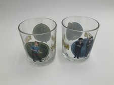 Lot de 2 verres Tintin tiré