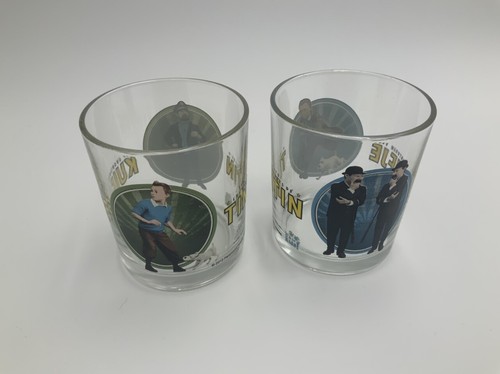 Lot verres tintin tiré - 2,