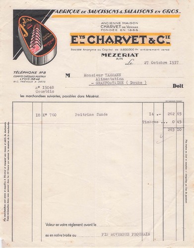 Mezeriat saucisson charvet - mezeriat,