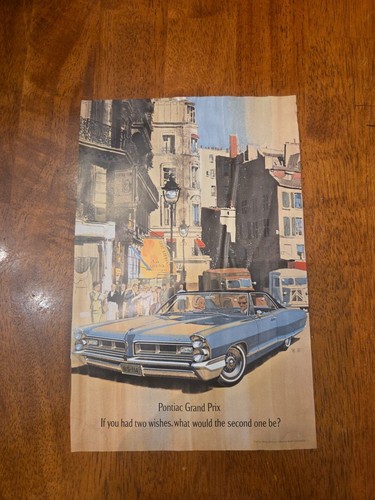 Vtg 1965 pontiac grand prix - pontiac,