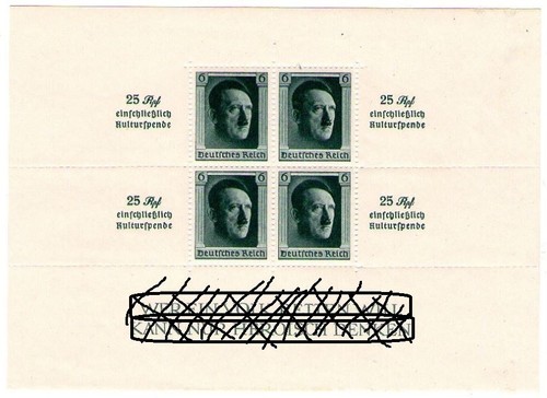 Bloc timbres allemand - timbres,