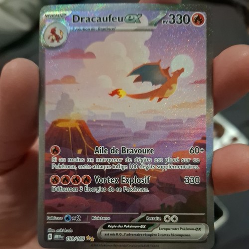 Carte pokemon dracaufeu 151 - pokemon,