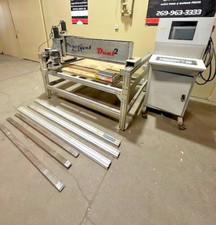 *LOT OF 2* PRACTICAL CNC ROUTER/PLASMA CUTTER TABLE 5'X6' WITH CONTROL SOFTWARE