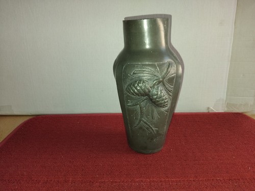 Vase étain art nouveau - vase,
