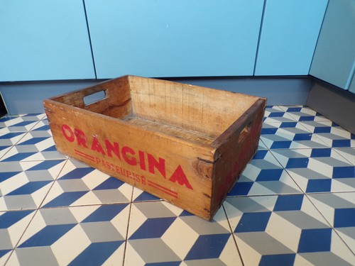 Caisse orangina vintage - orangina,