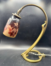 Lampe art nouveau bronze