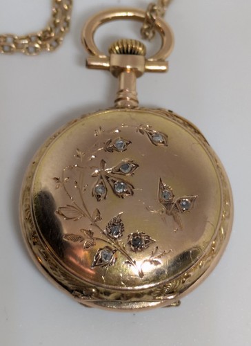 Montre poche jaune 18k - de,