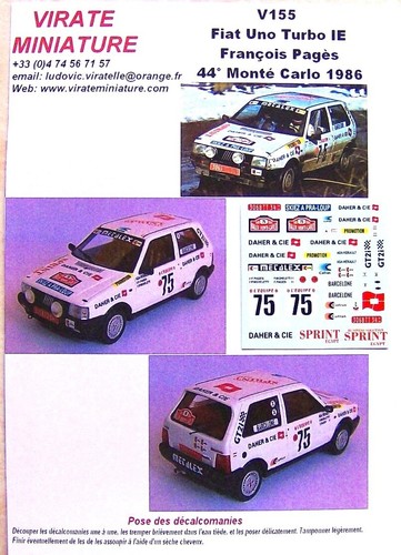 V155 fiat uno turbo - v155,