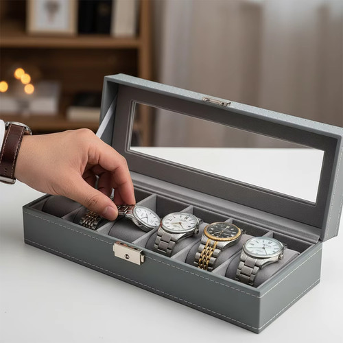 Boîte montres emplacements - boîte, 6