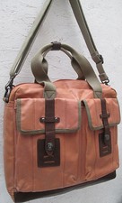 -AUTHENTIQUE grand sac besace voyage FOSSIL en TBEG vintage bag