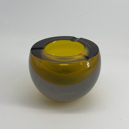 Vintage yellow grey murano - vintage,