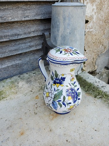 Faience aiguière nord sinceny - aiguière,