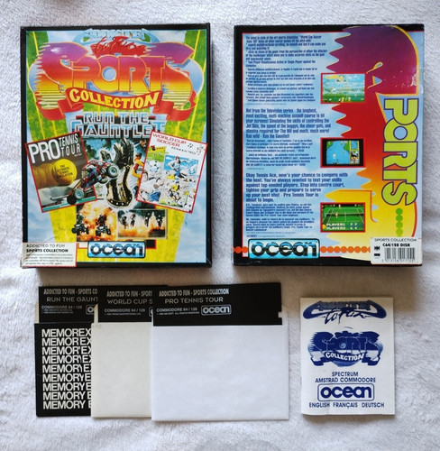 Commodore 128 disk sports - disk,