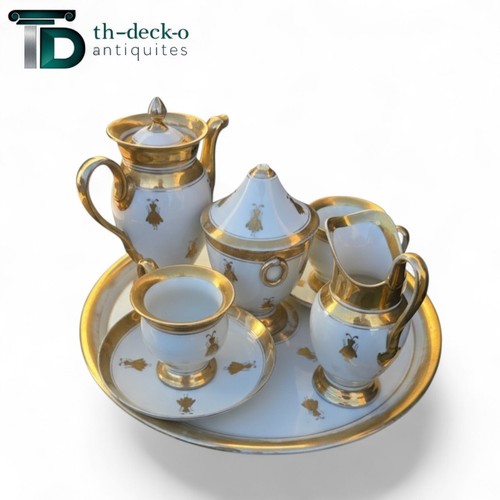 Service tete porcelaine - a,