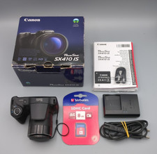 Canon PowerShot SX410 IS 20MP Digital Camera Black 40x Zoom! New SD, Charger