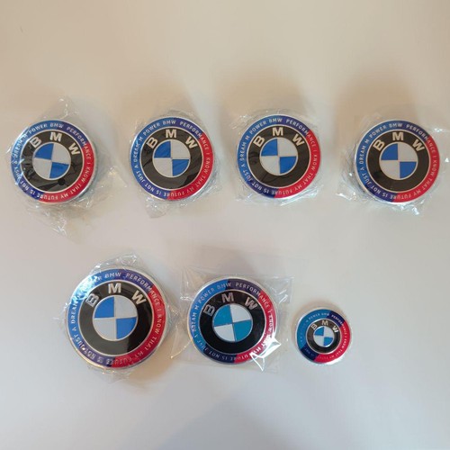 Bmw emblem piece set - emblem, 7-piece