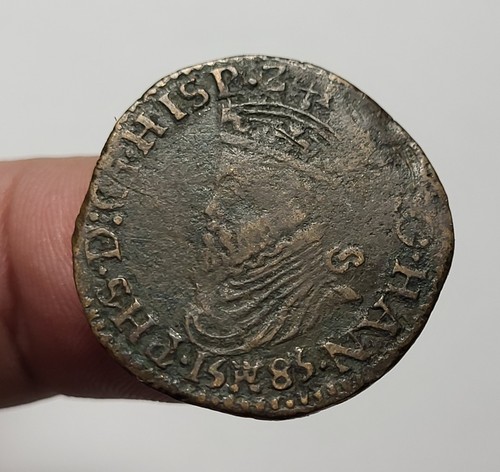 143 belgique liard 1585 - -,