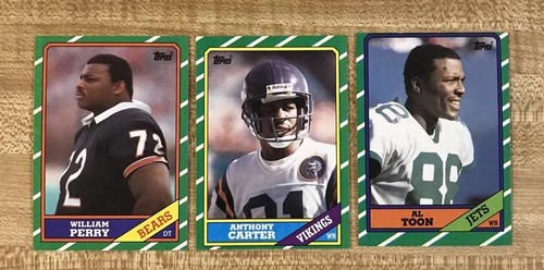 1986 topps nfl - nfl, cards