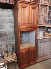 Meuble de cuisine, Colonne pour Four électrique en bois 4 portes