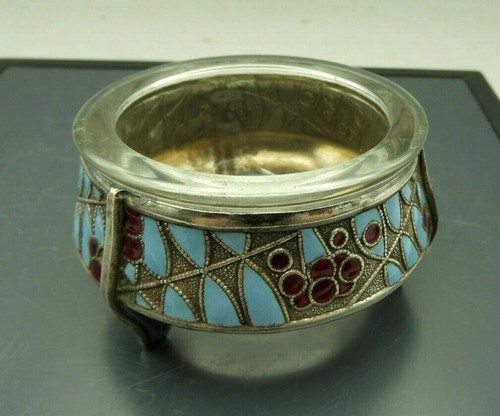 Salière émaux cloisonnés - salière,