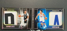 Stephon Castle/Jared McCain 2024-25 Silhouette VS 1 on 1 Booklet RC Patch 10/25