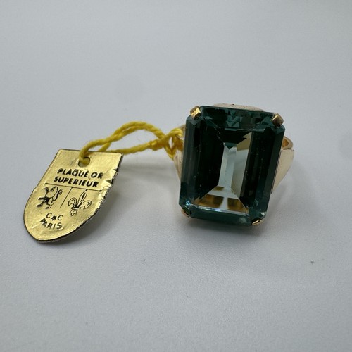 Bague plaqué et - bague, or