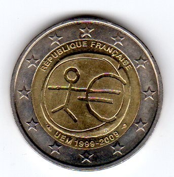 Euros commémorative france - euros,