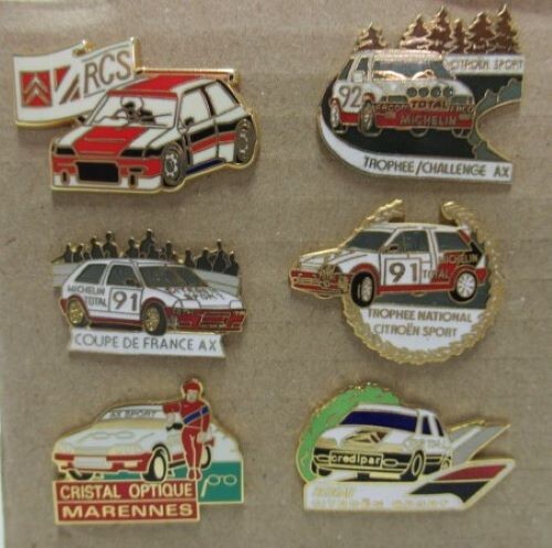 Lot pin ax sport - pin's, coupe