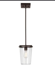 Globe Electric 7" Wide LED Outdoor Mini Pendant Model 44635 Bronze
