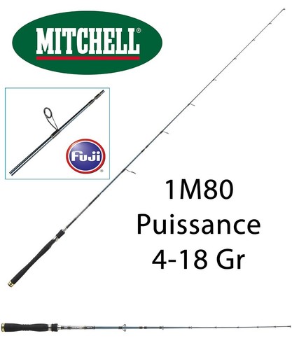 Canne leurre spinning - , mitchell