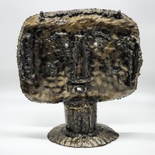 Marcello Fantoni for Raymor - Rare Brutalist Abstract Face Bust Sculpture Italy