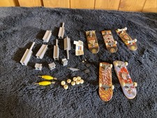 5 Vintage Tech Deck Skate Boards and extras