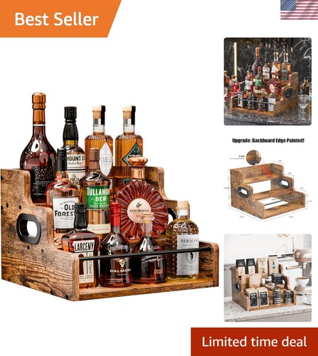 Liquor bottle display shelf - bottle,