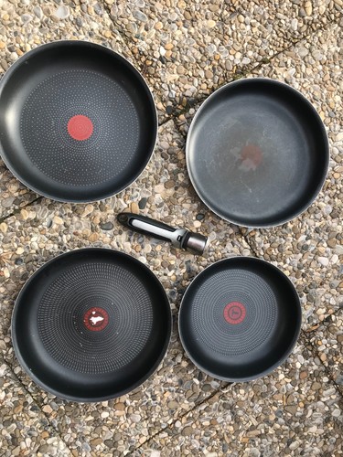 Quatres poêles tefal - poêles,