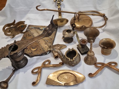 Lot brocante objets collection - lot,