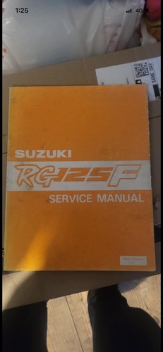 Suzuki rg125f rg125u - suzuki,