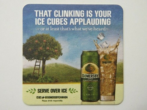 Sous verre carlsberg groupe - sous-verre,